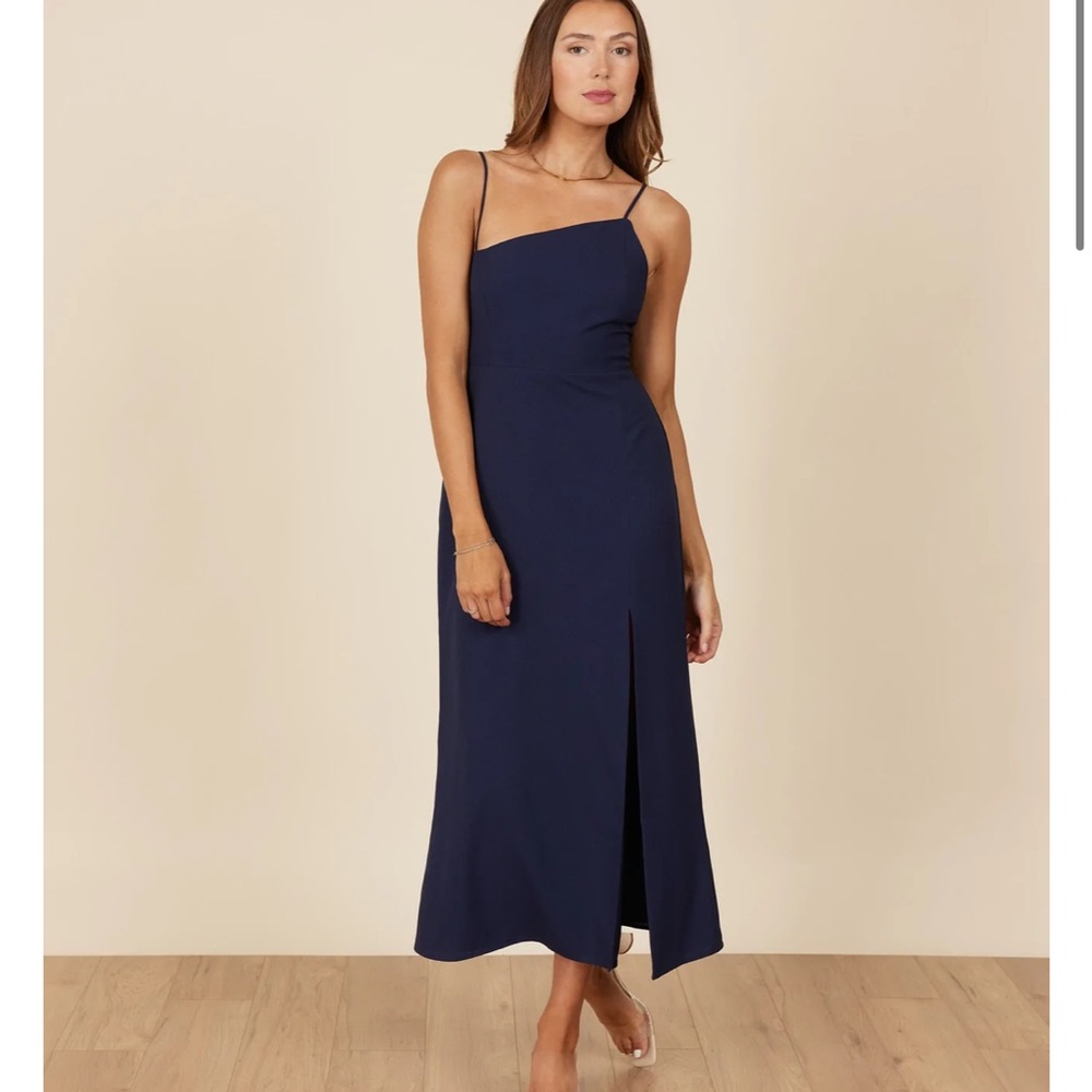 park and fifth Lincoln dress - navy - small